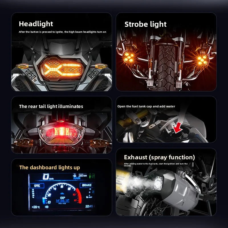 BMW R 1250 GS Miniature – Réplique Fidèle & Détails Ultra Réalistes